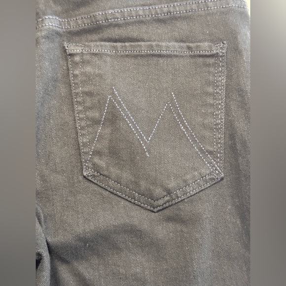 MOTHER Jeans The High waisted Looker Skimp Black Women’s Sz 28 Skinny Leg - Picture 5 of 12